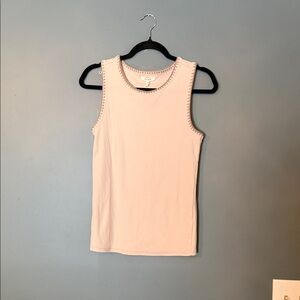 Maurices Soft Cream Sleeveless Tank Top